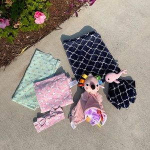 Lovey, Taggie, Blanket Bundle